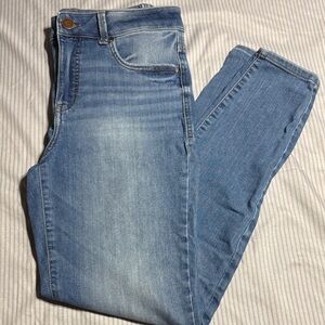 Maurices Light Blue Skinny Jeans